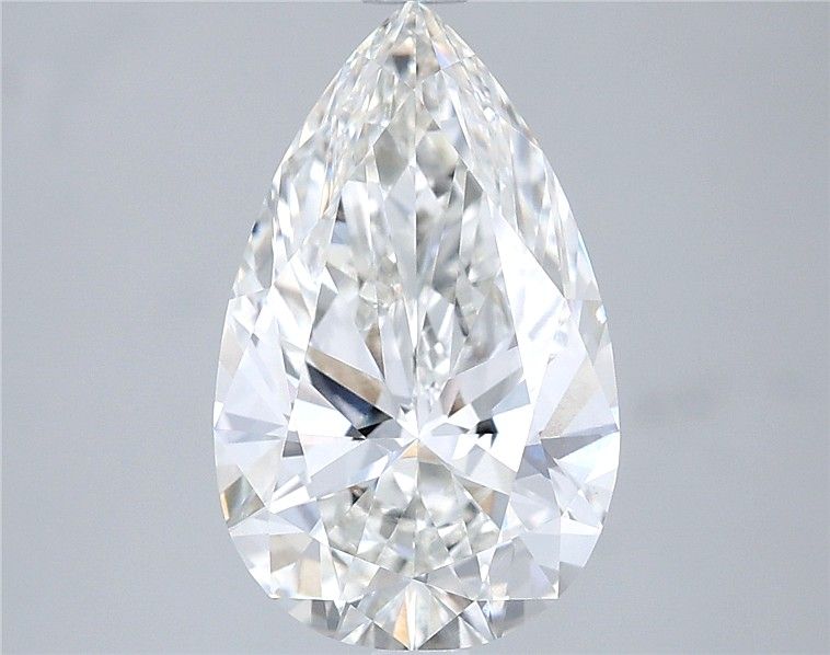 Lab Grown Diamond 3,09Ct F-VVS2 Pear - IGILG696598902 1