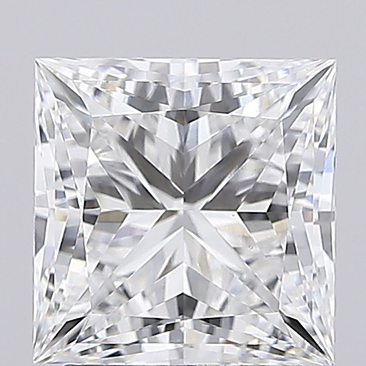 Lab Grown Diamond 2,75Ct D-VS1 Princess - IGILG650412814 1