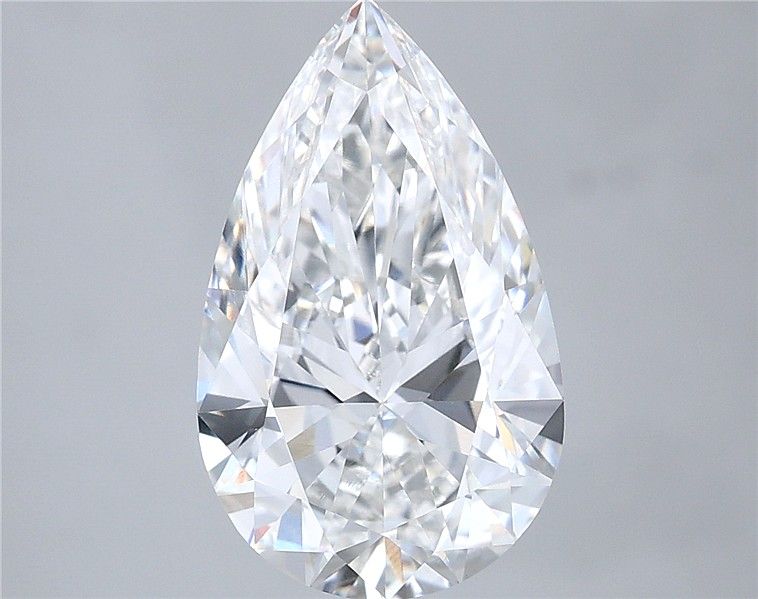 Lab Grown Diamond 3,37Ct E-VVS2 Pear - IGILG702548933 1