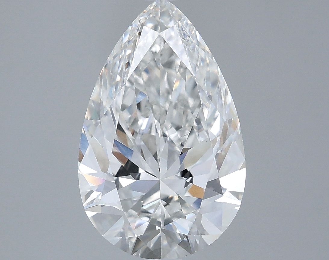 Lab Grown Diamond 3,5Ct E-VVS2 Pear - IGILG811686969 1