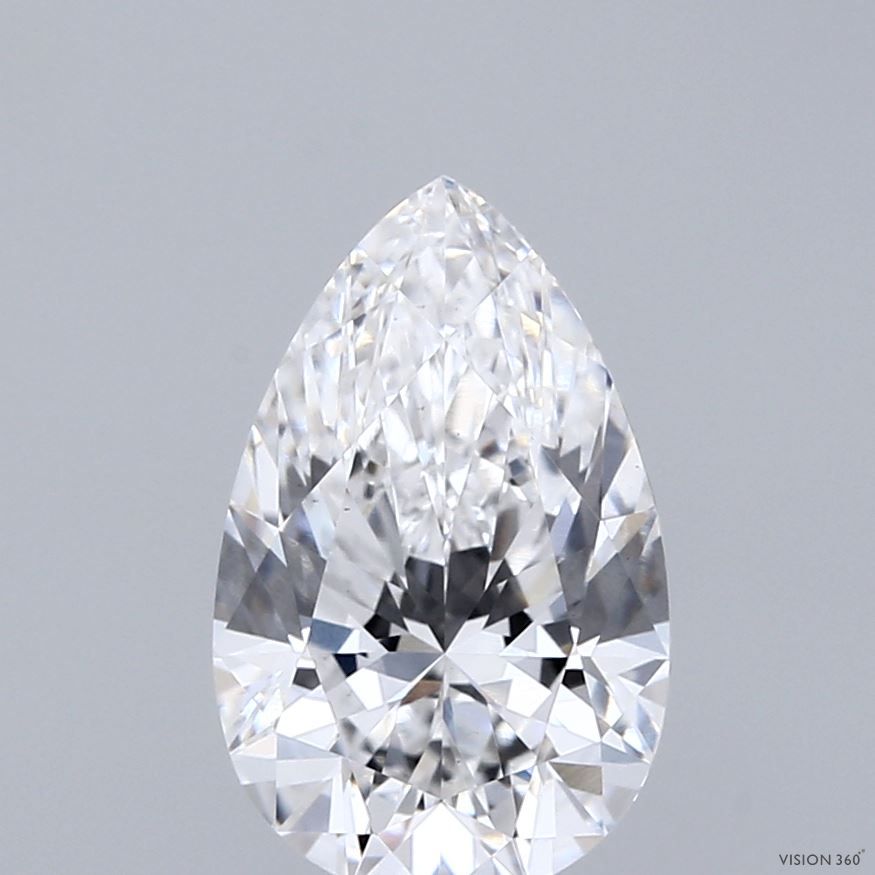 Lab Grown Diamond 2,16Ct E-VS1 Pear - IGILG768622843 1