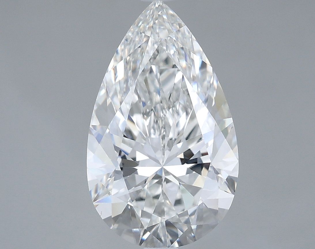 Lab Grown Diamond 3,02Ct F-VVS2 Pear - IGILG817698157 1
