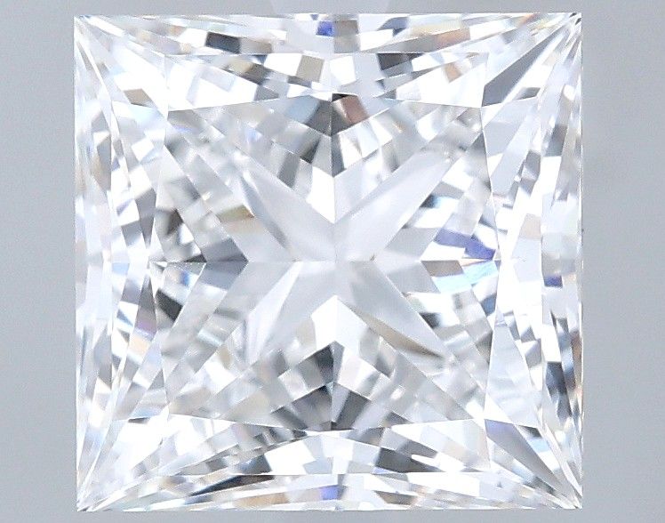 Lab Grown Diamond 3,78Ct D-VVS2 Princess - IGILG706577965 1