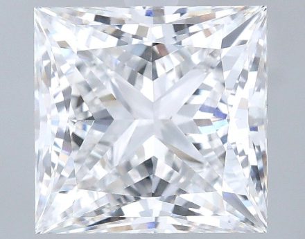 Lab Grown Diamond 3,78Ct D-VVS2 Princess - IGILG706577965 1