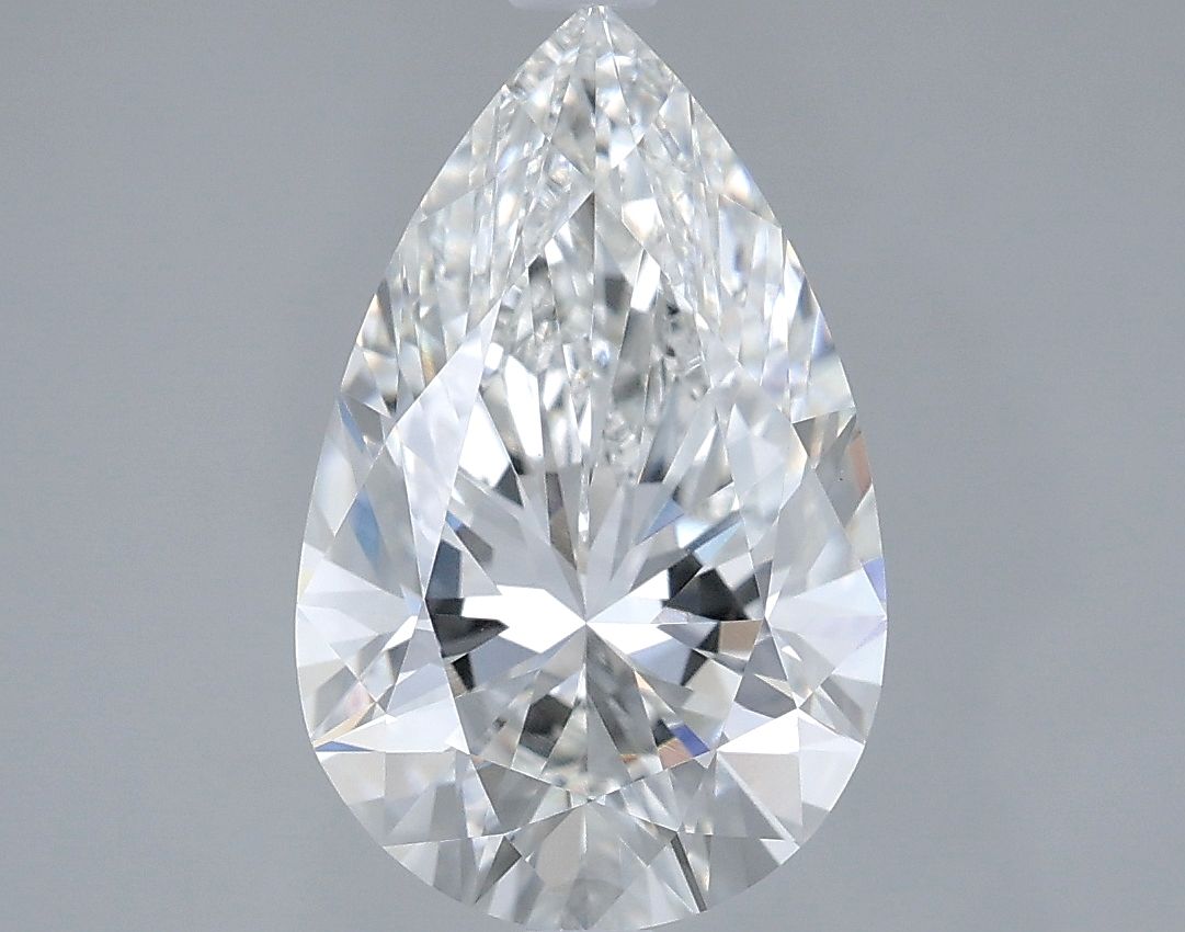 Lab Grown Diamond 3,09Ct F-VVS2 Pear - IGILG815610940 1