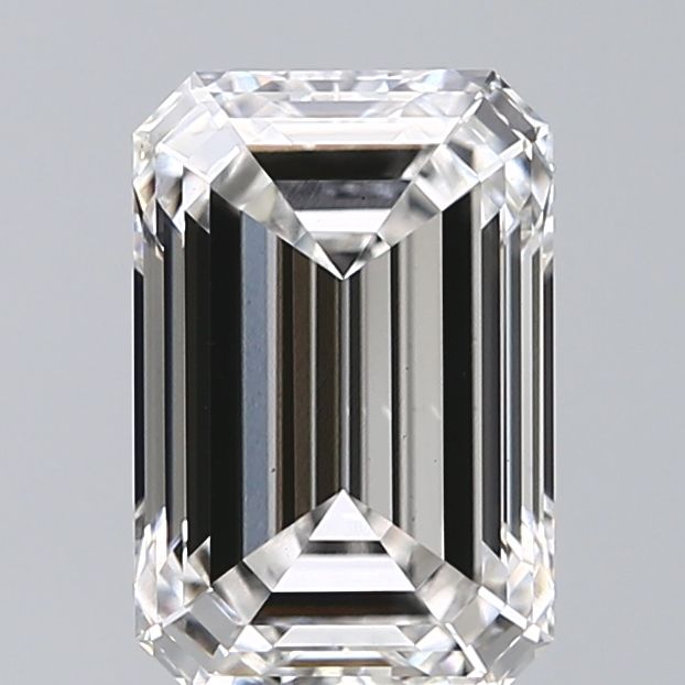 Lab Grown Diamond 3,02Ct E-VS2 Emerald - IGILG655450385 1