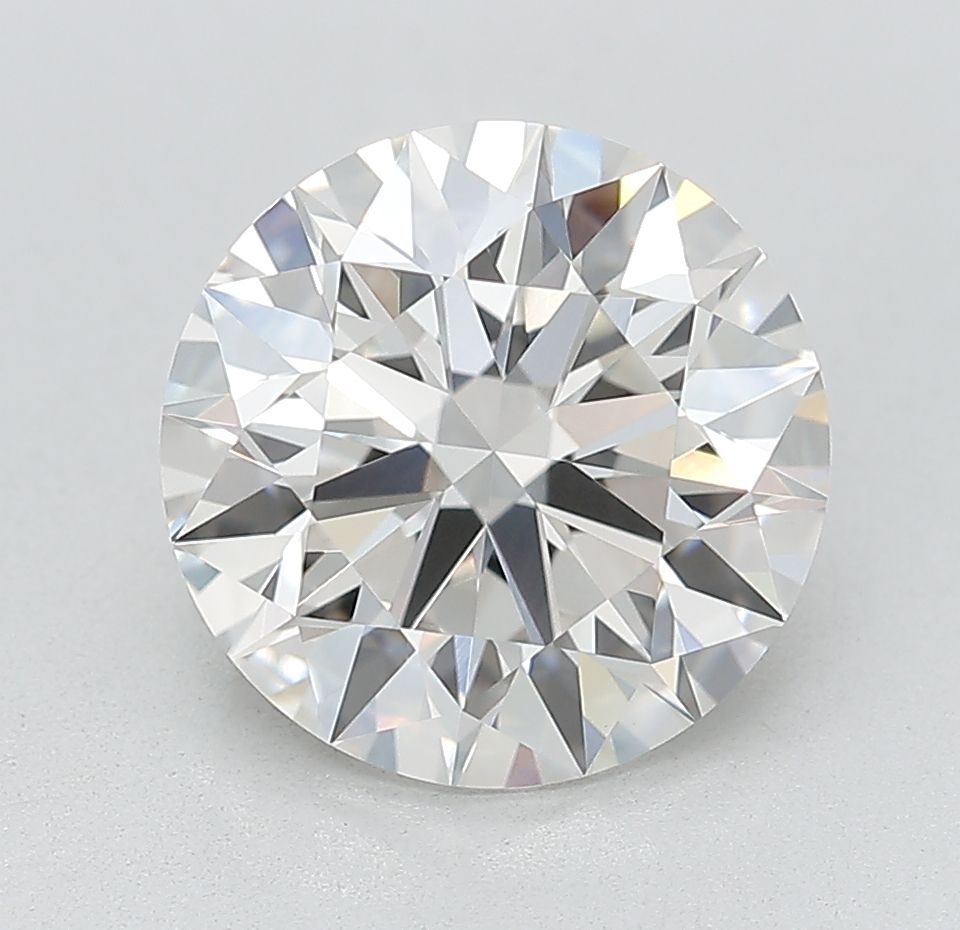 Lab Grown Diamond 2,91Ct F-VVS2 Round - IGILG835616235 1
