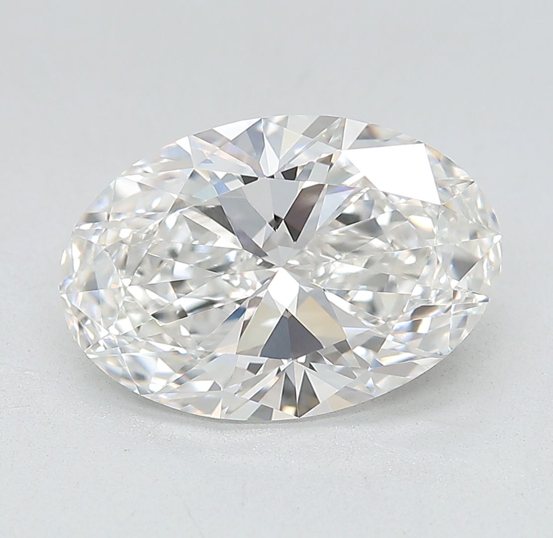 Lab Grown Diamond 3Ct E-VVS2 Oval - IGILG835639774 1
