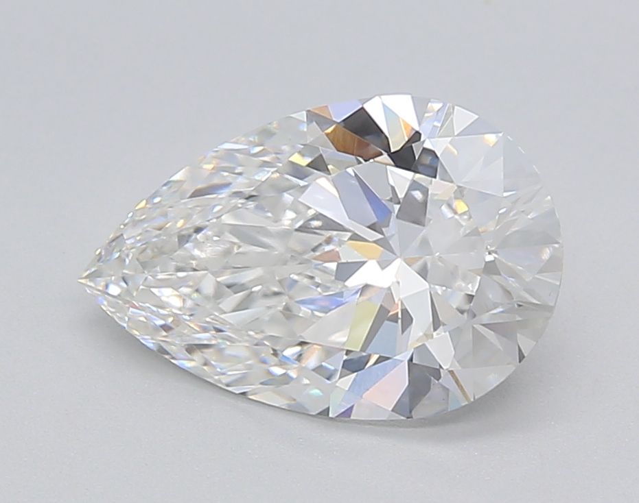 Lab Grown Diamond 2Ct E-VVS2 Pear - IGILG674532588 1