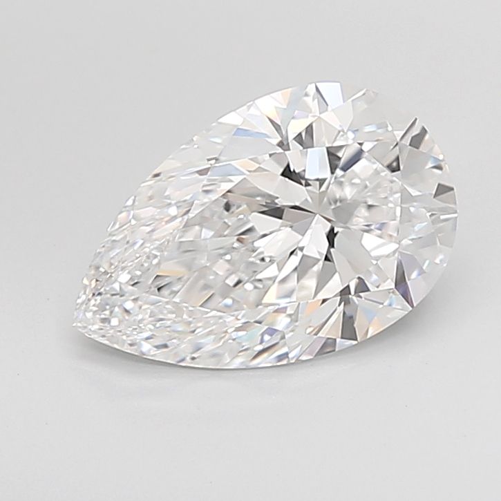 Lab Grown Diamond 3,12Ct D-IF Pear - IGILG816672819 1