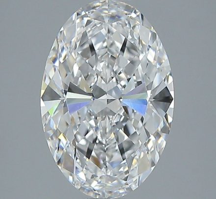 Diamond Natural 1,5Ct D-VVS2 Oval - GIA7553971040 1