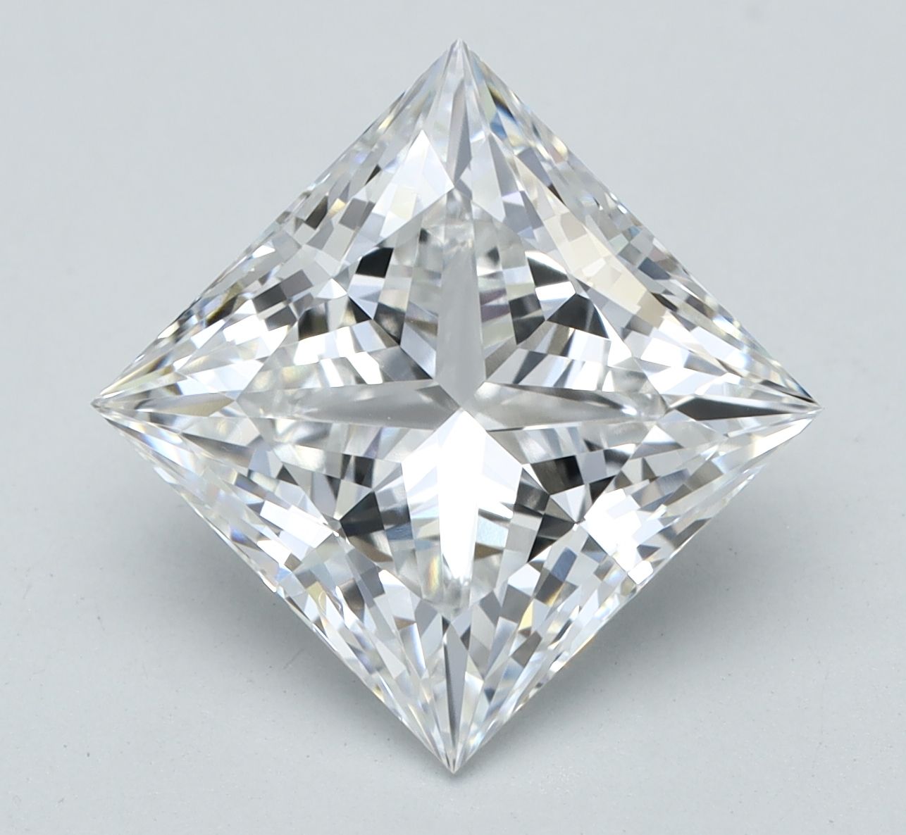 Lab Grown Diamond 3,28Ct E-VVS2 Princess - GIA5483515406 1