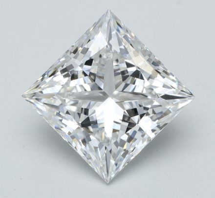 Lab Grown Diamond 3,28Ct E-VVS2 Princess - GIA5483515406 1
