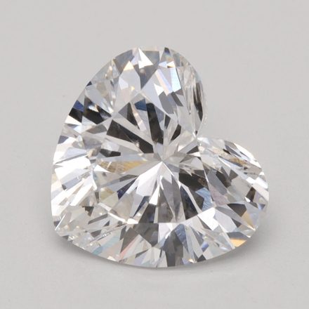 Lab Grown Diamond 1,92Ct F-VVS1 Heart - IGILGG1210806 1