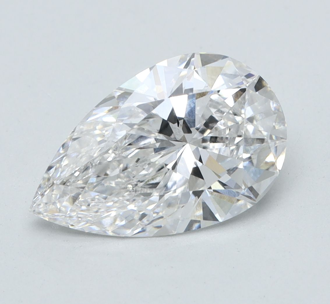 Lab Grown Diamond 1,49Ct F-VVS1 Pear - IGILG537233989 1