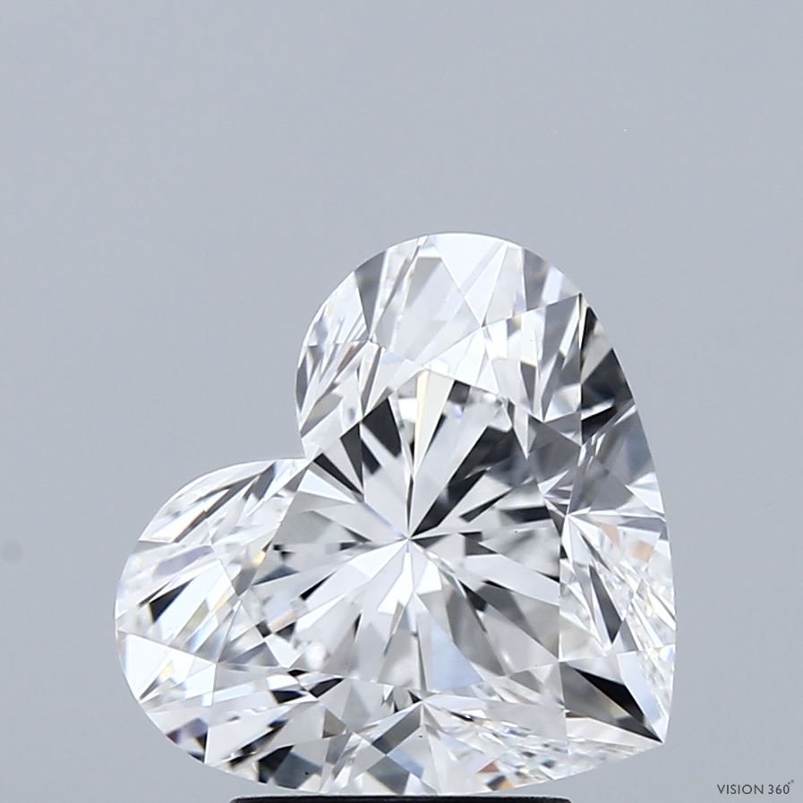 Lab Grown Diamond 3,56Ct E-VS1 Heart - IGILG729513297 1