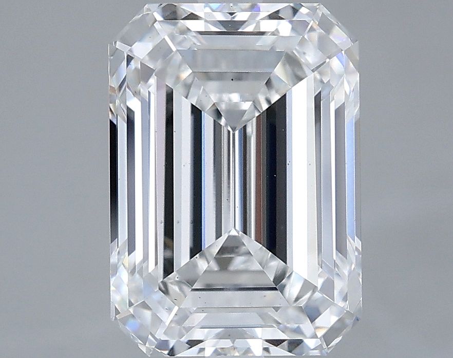 Lab Grown Diamond 3,76Ct D-VS2 Emerald - IGILG829603006 1