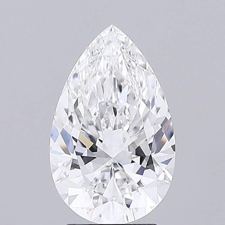 Lab Grown Diamond 2,61Ct D-VVS1 Pear - IGILG694550140 1