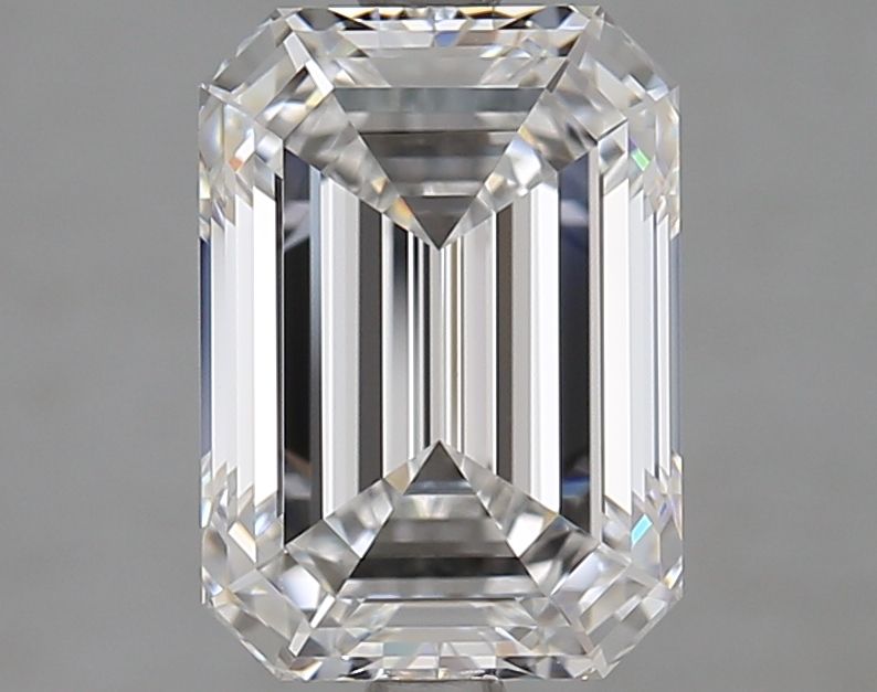 Lab Grown Diamond 3,05Ct D-FL Emerald - IGILG823669934 1