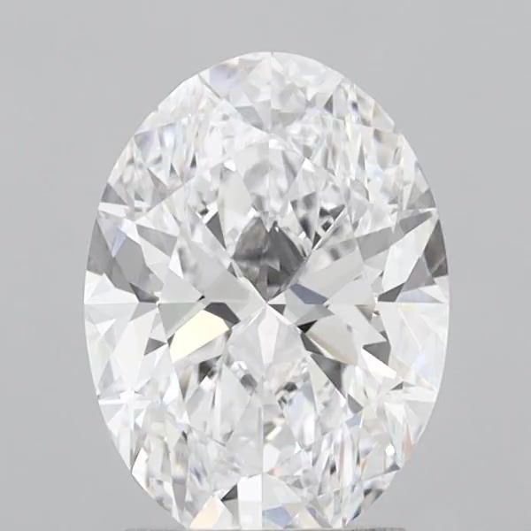 Lab Grown Diamond 2,5Ct D-IF Oval - IGILG795634791 1