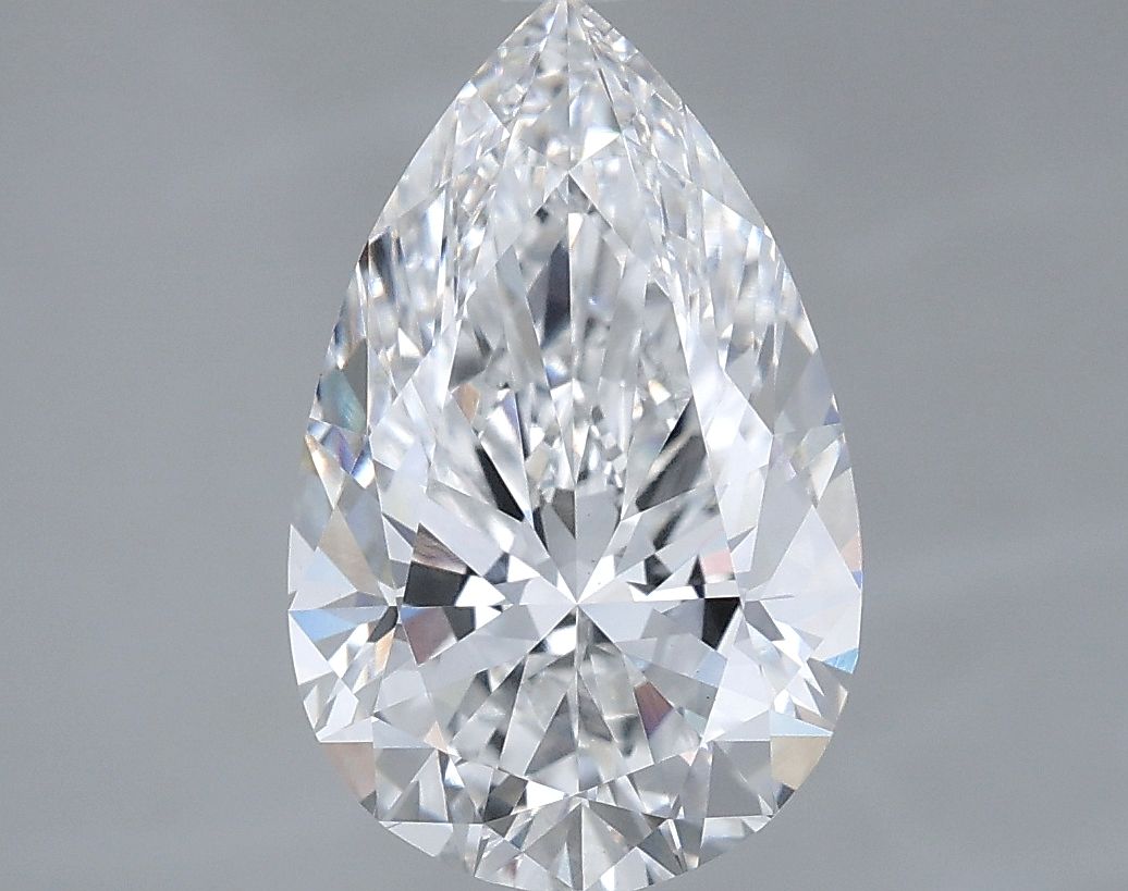 Lab Grown Diamond 3,06Ct E-VVS2 Pear - IGILG828661034 1