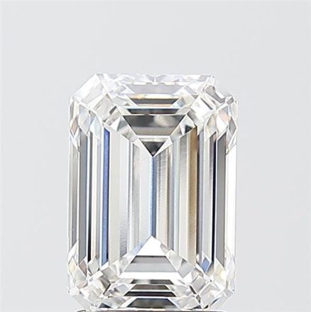 Lab Grown Diamond 2,06Ct F-VVS2 Emerald - IGILG818677243 1