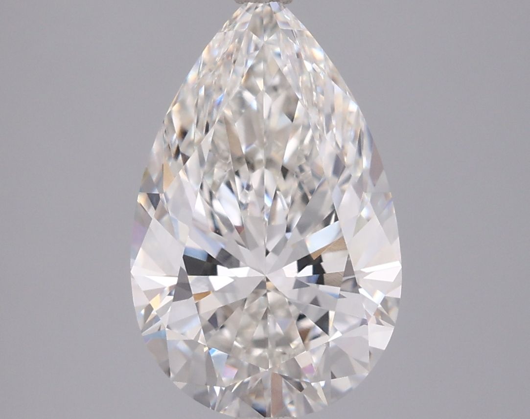 Lab Grown Diamond 3,01Ct F-FL Pear - IGILG828697012 1