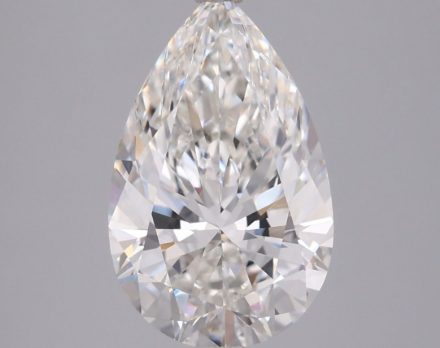 Lab Grown Diamond 3,01Ct F-FL Pear - IGILG828697012 1