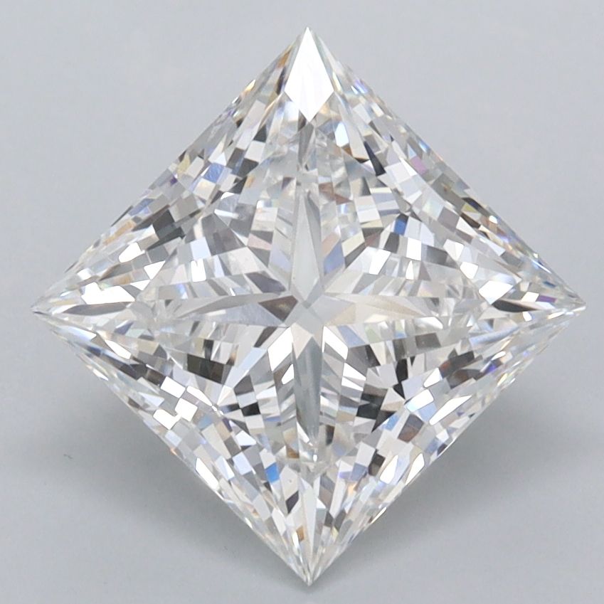 Lab Grown Diamond 2,54Ct D-VVS2 Princess - IGILG828692975 1