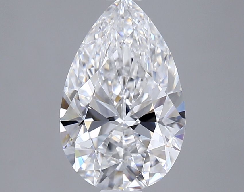 Lab Grown Diamond 1,5Ct D-IF Pear - IGILG824611696 1