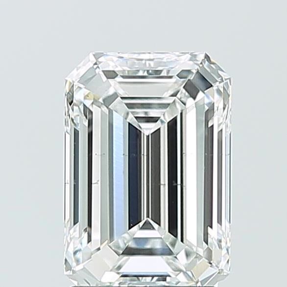 Lab Grown Diamond 2,04Ct E-VS2 Emerald - IGILG825640315 1