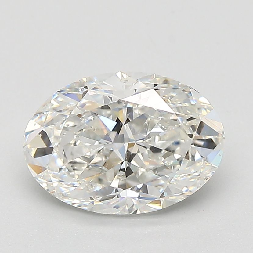 Diamond Natural 1,7Ct G-SI2 Oval - GIA1559546085 1
