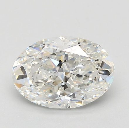 Diamond Natural 1,7Ct G-SI2 Oval - GIA1559546085 1