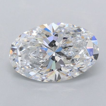 Lab Grown Diamond 1,56Ct D-VVS1 Oval - IGILG828697199 1