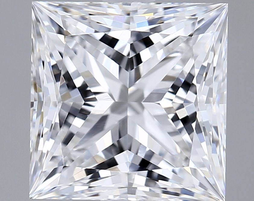Lab Grown Diamond 2,5Ct D-VVS1 Princess - IGILG824611646 1