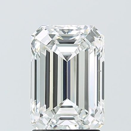 Lab Grown Diamond 2,02Ct E-VS1 Emerald - IGILG825642426 1