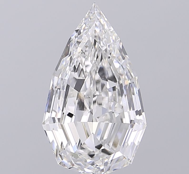 Lab Grown Diamond 3,02Ct E-VVS2 Pear - IGILG821667181 1