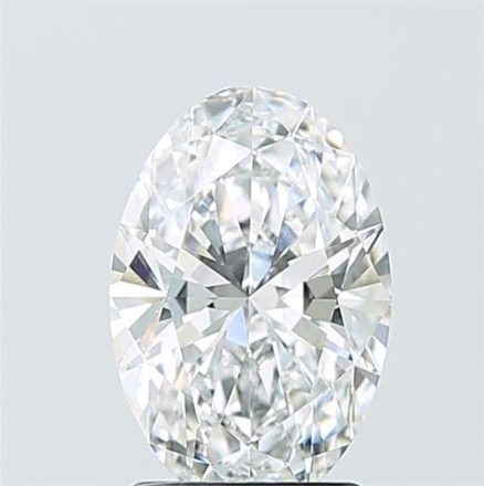 Lab Grown Diamond 1,6Ct D-VVS1 Oval - IGILG836692704 1