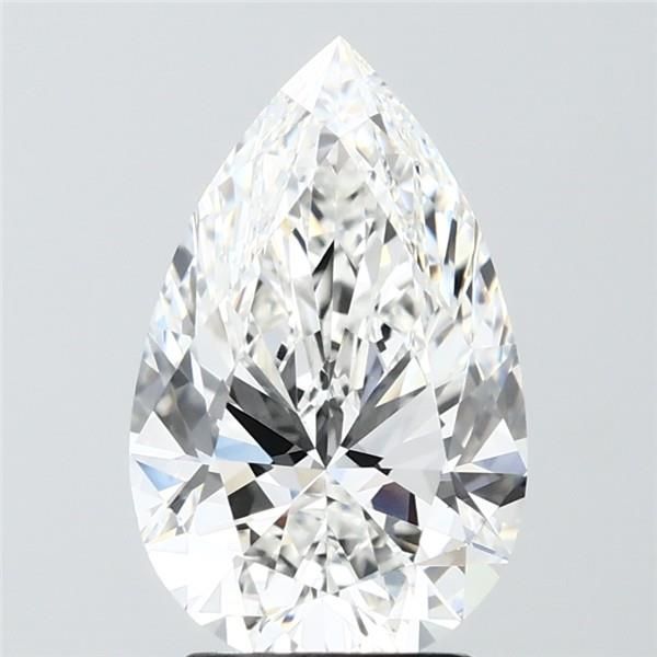 Lab Grown Diamond 3,05Ct E-VVS2 Pear - IGILG835648148 1