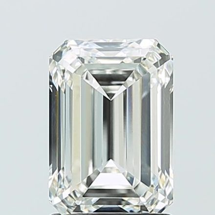 Lab Grown Diamond 2Ct F-VVS2 Emerald - IGILG825639852 1