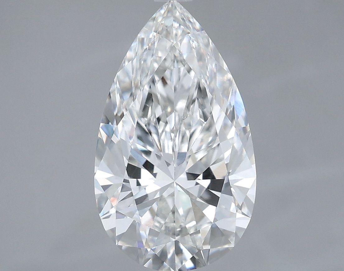 Lab Grown Diamond 3,06Ct F-VVS2 Pear - IGILG831646961 1