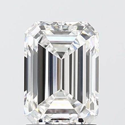 Lab Grown Diamond 2,02Ct F-VVS2 Emerald - IGILG825664075 1