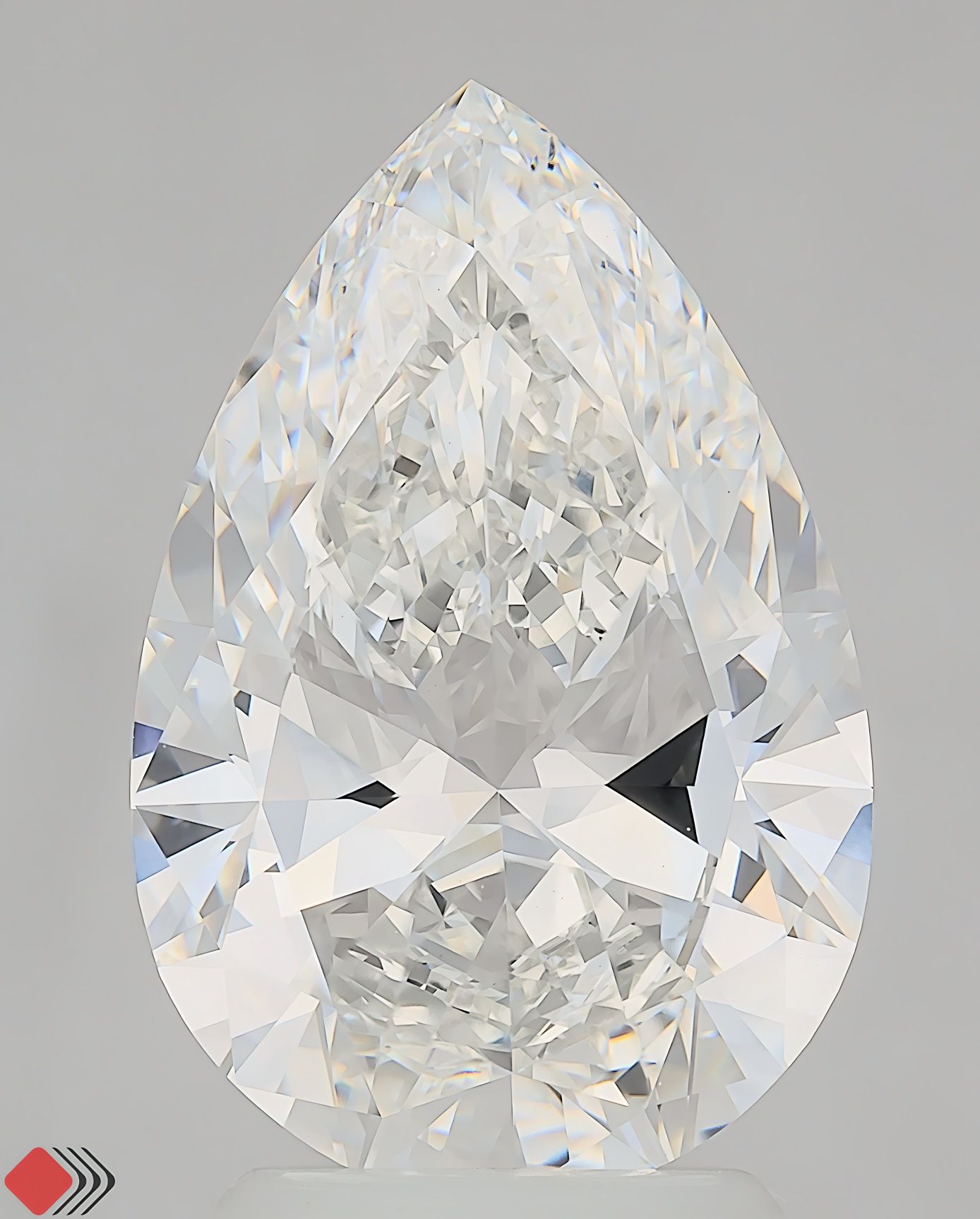 Lab Grown Diamond 3,01Ct E-VVS2 Pear - IGILG828627255 1