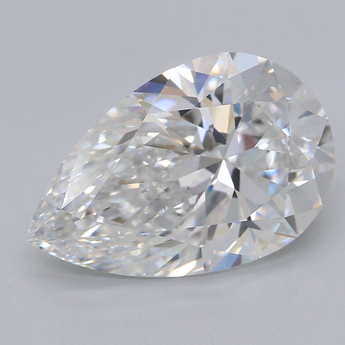 Lab Grown Diamond 3,01Ct E-VVS2 Pear - IGILG826697659 1