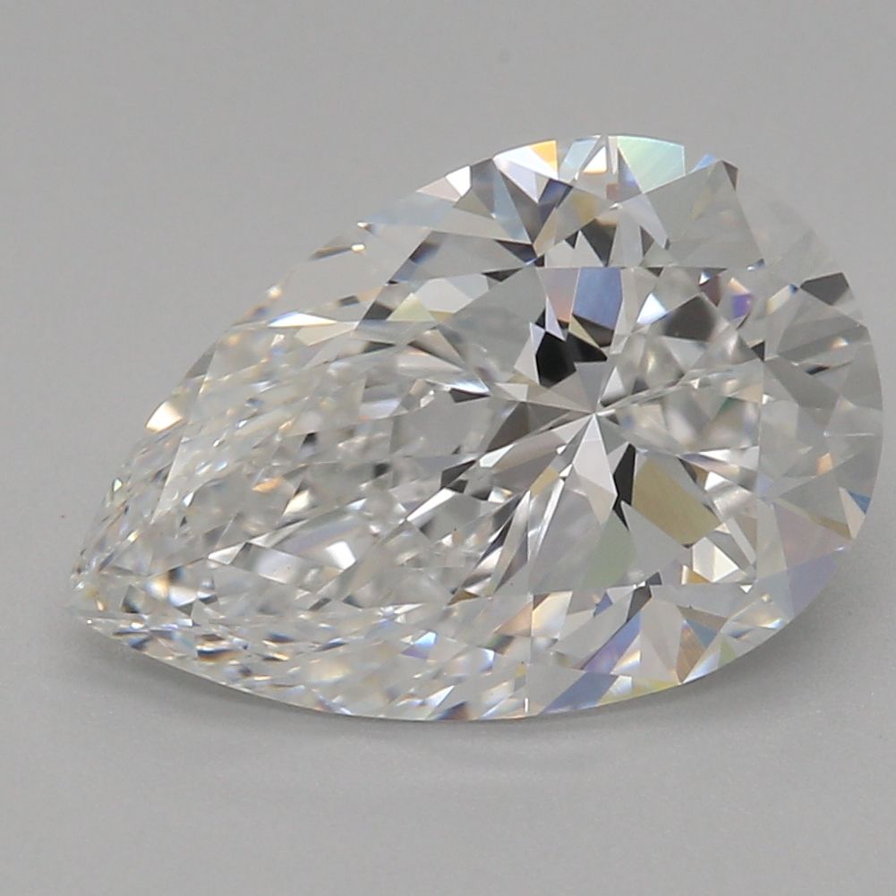Lab Grown Diamond 2Ct E-VVS2 Pear - IGILG828628023 1