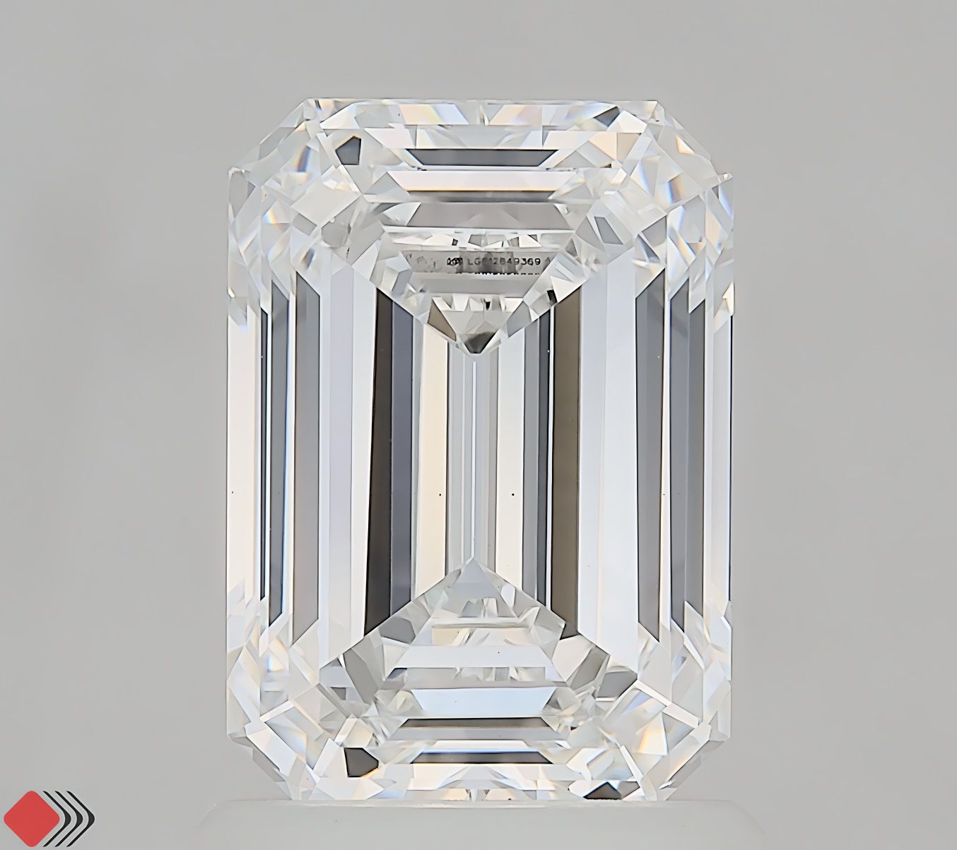 Lab Grown Diamond 1,59Ct E-VS1 Emerald - IGILG812649369 1