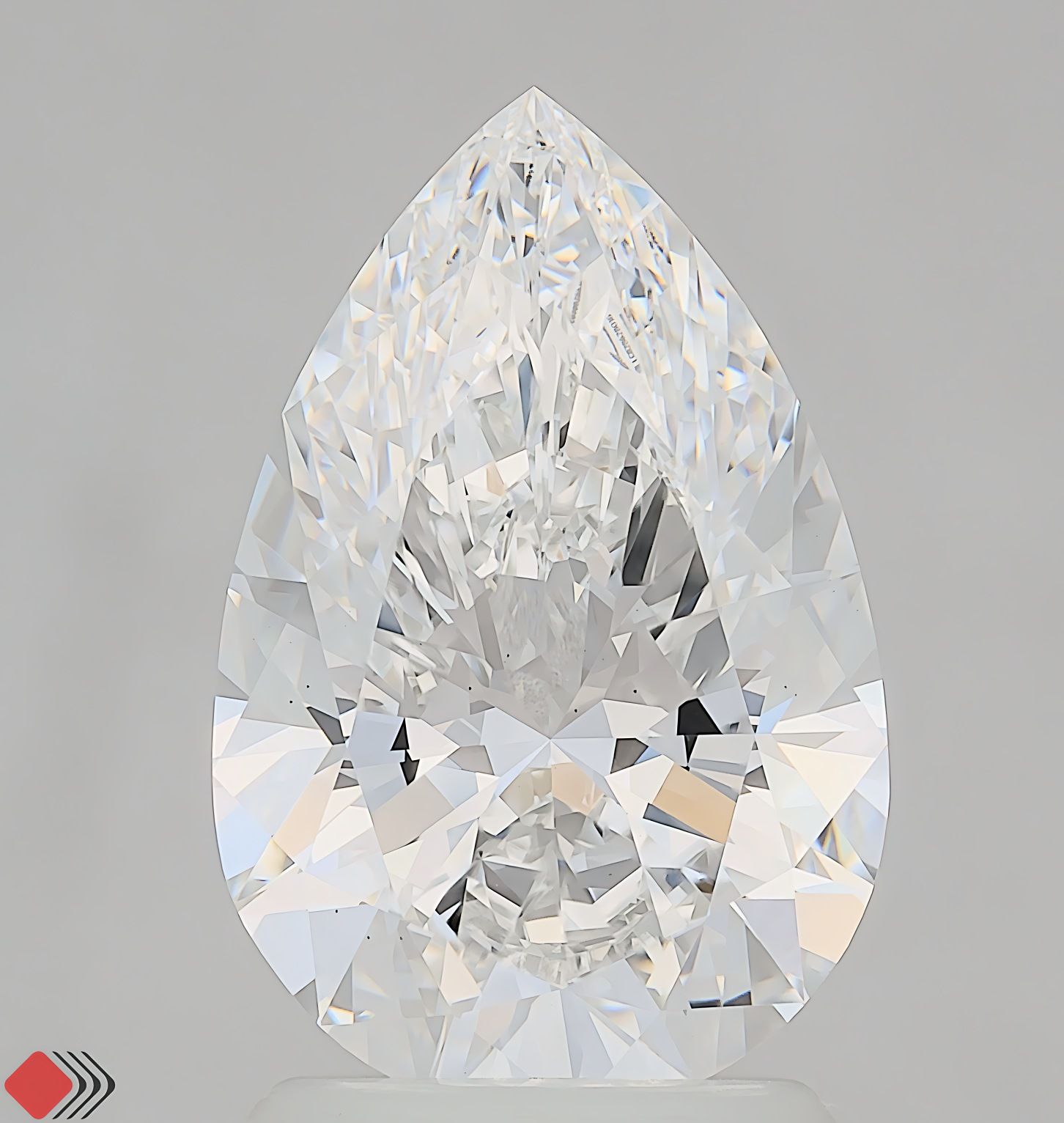 Lab Grown Diamond 2,08Ct E-VS1 Pear - IGILG828628016 1