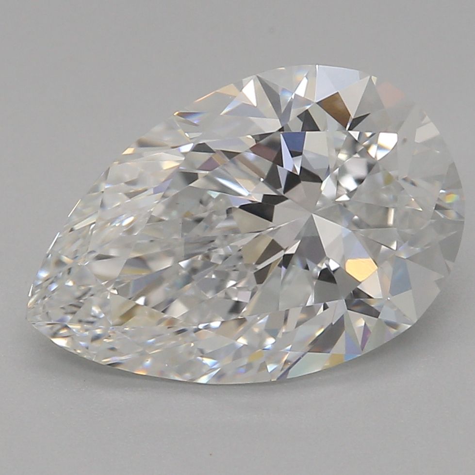 Lab Grown Diamond 2,08Ct E-VVS1 Pear - IGILG828628158 1