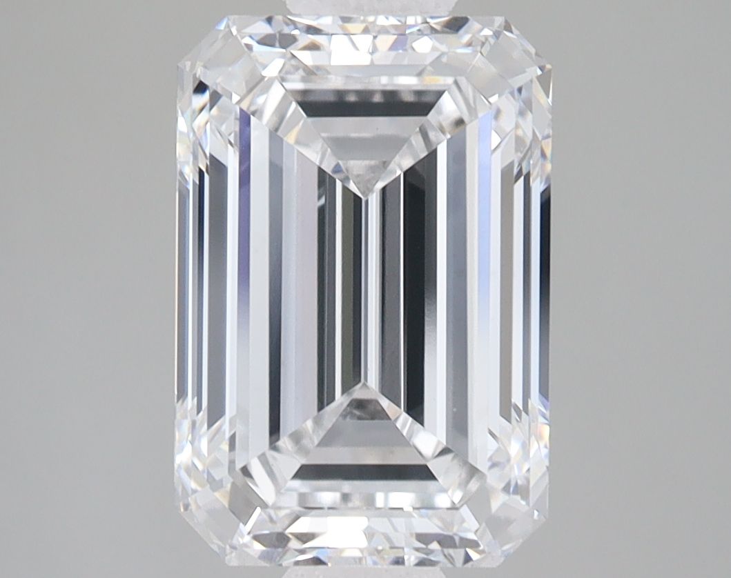 Lab Grown Diamond 3,71Ct D-VVS2 Emerald - IGILG835657958 1
