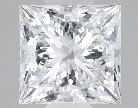 Lab Grown Diamond 2Ct D-VS1 Princess - IGILG837614654 1